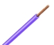 Wire H05V-K, 0.75mm² 300/500V -40..70°C, 100m/pck, violet