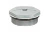 Locking Plug, M25, thread 12mm, incl. o-ring, IP68, grey