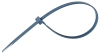 Detectable Cable Tie HACCP, 370/4.8, 17.8kg, PA6.6 (NDT), small metal parts, -40..85°C, HF, SF, food, pharmaceutical, chemical industry, 100pcs/pck, blue