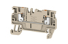 Feed-through Terminal Block A2C 1.5, 1-tier, 1.5mm² 17.5A 500V, push-in, beige