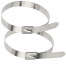 Stainless steel cable tie, ball-lock 840/7.9, AISI 316, -80..538°C, 160kg, DNV-GL, UL, RoHS, CE, 100pcs/pck
