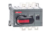 Change-Over Switch OT160E03CP, 1-0-2 90kW 160A 3x415VAC, incl. piston handle (IP65) ^shaft (161mm) ^bolt set, padlockable (OFF) ^door interlock (I-II ^padlocked), ABB