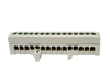 L-terminal A15-F2, 15x16mm², 63A 690V, touch-proof, TS35, Z2, Pollmann, grey