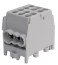 Main Terminal Block Al/Cu HLAK 25-1/4 M2, 2x 25/16mm²/ 4x 16/10mm², 130/100A 1000VAC/DC, 2.5/2Nm, TS35, grey