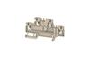Feed-through Terminal A2T 1.5, 2-tier, 1.5mm² 16A 500V, push-in, Weidmüller, beige