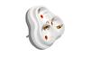Multi-Socket Plug Golyat, 3x 2P+E Schuko 3600W 16A 250V, white