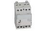 Modular Contactor CX³, 4NO 40A 400VAC, cv 230VAC low noise, handle, 3M, TS35, Legrand