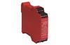 Safety Relay MSR127TP, input 1NC, 2NC, output 3NO safety, 1NC aux.| 5A 250VAC/24VDC, fixed terminals, monitored manual reset, cv 24VAC/DC, TS35