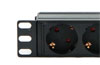 Power Distribution Unit 10-in. 1U 4x2P+E 3G1.5 1.8m, black