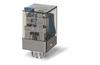 Relay 60.13, 3CO (3PDT) 10/20A 250/400VAC, cv 24VAC, lockable test button ^mechanical indicator, 11pin plug-in, TS35 sockets (90.03/21/23/27/83.3)