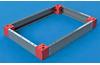 Plinth Corner Teos, 100H, 4pcs/pck, Tekpan, grey