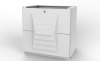 Pedestal BRES-86 500x500x300mm, -50..150°C, polyester, UV resistant, grey