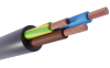 Rubber Cable H05RR-F, 3G1mm² 300/500V, -25..60°C, 100m/pck