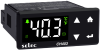 CH403C-1-NTC| Cooling Controller, 3dig. 7seg. LED white display, touch keypad, input NTC 10kΩ (incl. probe), IDM, output relay 1CO 10A 250VAC/ 30VDC ^alarm 10mA 12VDC, set point, heat cool ^defrost control, 230VAC, ■36x72/□29x71, IP65