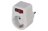 Multi-Socket Plug, switch, 1x 2P+E Schuko 16A 250V, 3680W, white, Emos