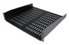 Cantilever Shelf 19-in., 1U D450 2points, load 15kg, incl. bolt kit, black