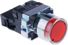 Pushbutton B2, LED ill. 24VAC/DC, 1NO 10A 24VAC/DC, IP40, red