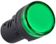 Pilot Light LED D22, 24VAC/DC, IP65, green