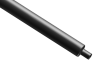 Heat Shrink Tubing H-2(Z), 4.8/2.4mm, thin-wall, crosslinked polyolefin -55..125°C/ +100°C, flame-retardant ^high flexibility, L1.22m/pce, black